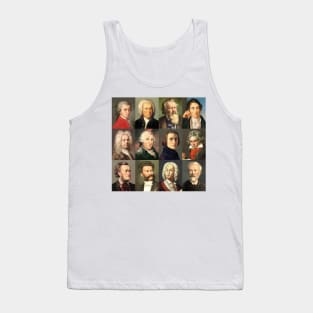 12 Composers Portraits Tank Top